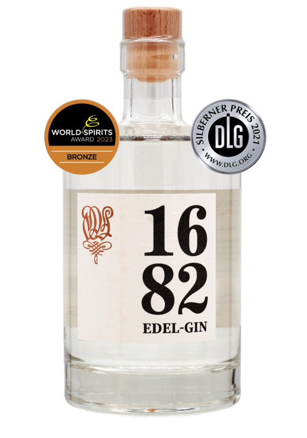 1682 Edel Gin Klosterbrennerei, World Spirits Award 2023, DLG 2021