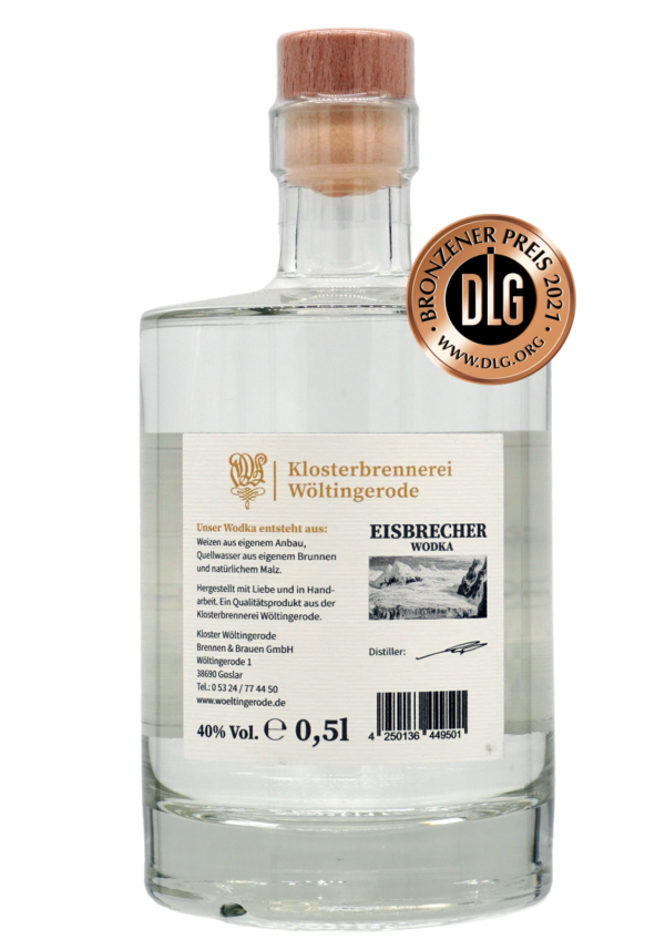 Icebreaker Vodka DLG21 Bronze back label