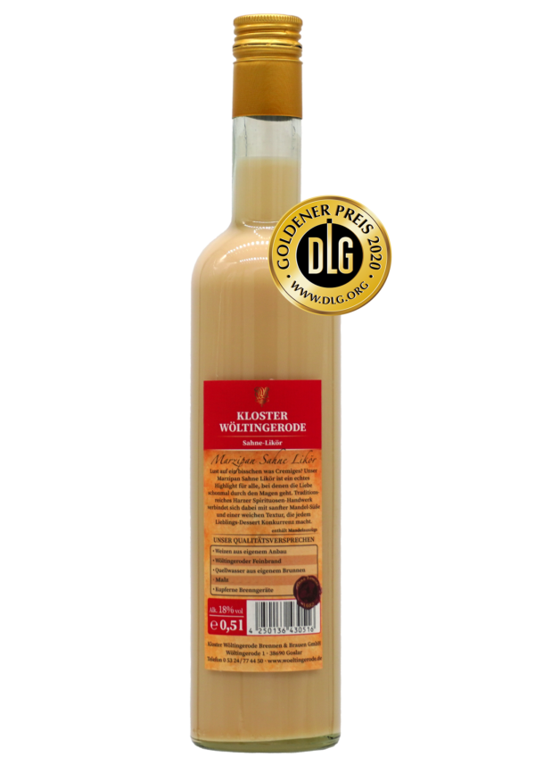 Harzipan - Marizpan Liqueur with Cream DLG awarded 2020 Gold