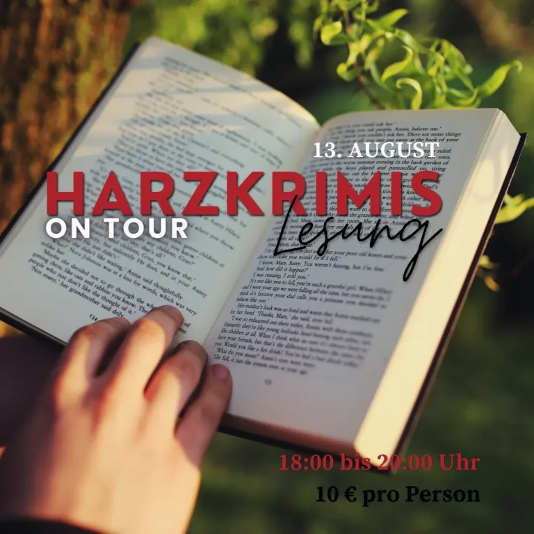 Harzkrimis on Tour Lesung