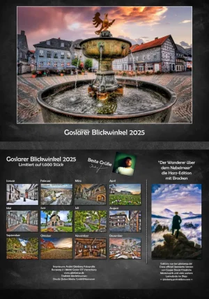 Goslarer Blickwinkel Kalender 2025